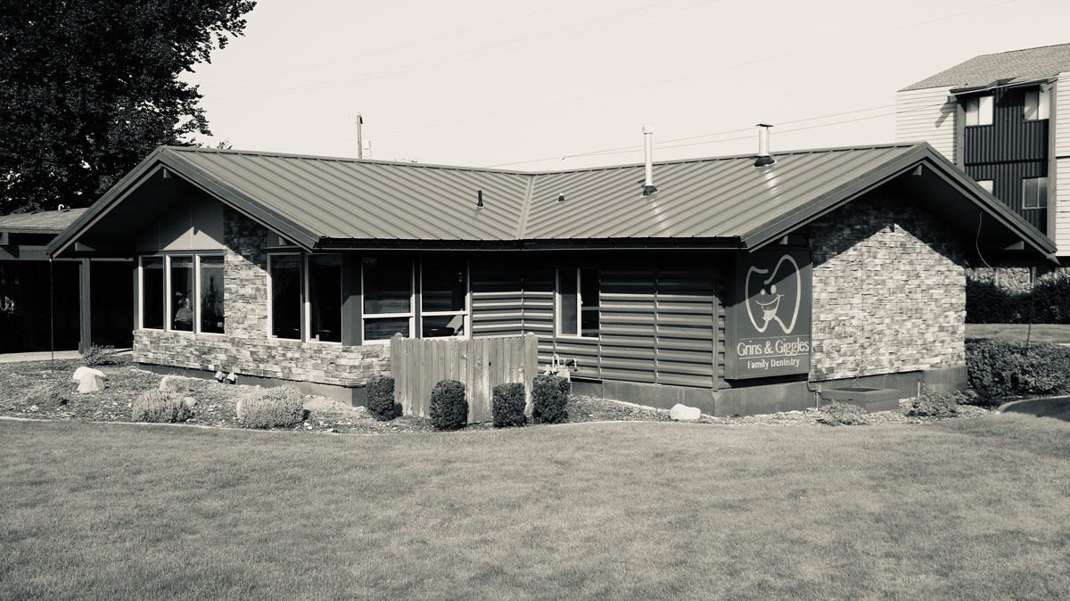 Office Exterior at Grins and Giggles Family Dentistry in Spokane Valley, WA